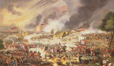 La bataille de Waterloo, 18 juin 1815, 1842 - G. Newton