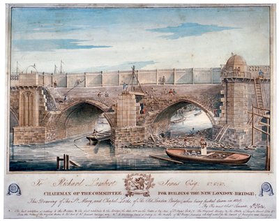 Démolition de St Mary et Chapel Locks, London Bridge - G Yates