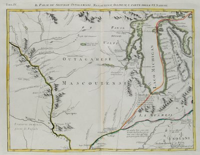 Terre des Outagamie, Mascoutin, Indiens de l