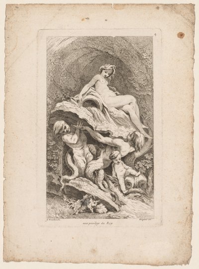 Livre des fontaines : No. 4, vers 1736 - Gabriel Huquier