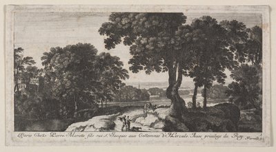 Paysage avec figures - Gabriel Perelle