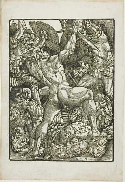 Hercule et les géants, de Scènes de la vie d
