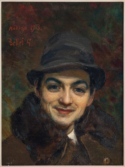 Portrait du sculpteur Zelindo Bonacini - Gaetano Bellei