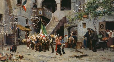 Vive le roi, procession d