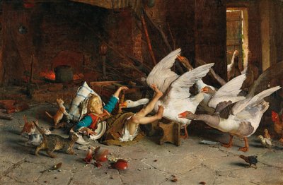 Une catastrophe, 1887 - Gaetano Chierici