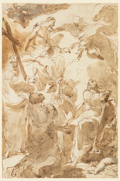 La Trinité et les Apôtres, Saint Pierre et Saint Paul - Gaetano Gandolfi