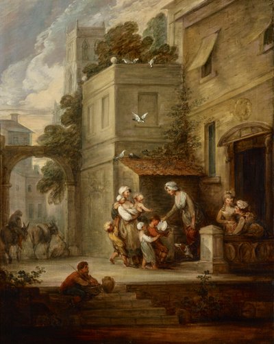 La charité soulage la détresse - Gainsborough Dupont