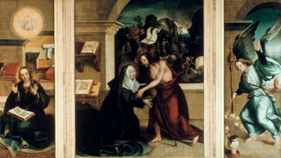 Apparition du Christ à la Vierge, 1531 - Garcia Fernandes
