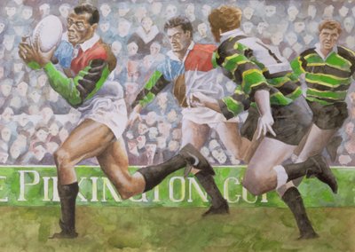 Match de rugby : Harlequins contre Northampton, 1992 - Gareth Lloyd Ball