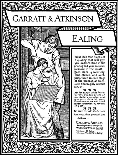 Publicité Garratt & Atkinson, 1907 - Garratt and Atkinson