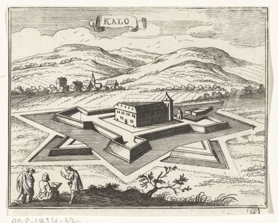 Vue de Nagykálló - Gaspar Bouttats