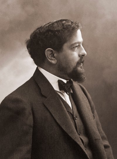 Compositeur français (1862-1918) Claude Debussy - Portrait du compositeur français Claude Debussy (1862-1918) 1908 - photo Nadar - Gaspard Felix Tournachon Nadar
