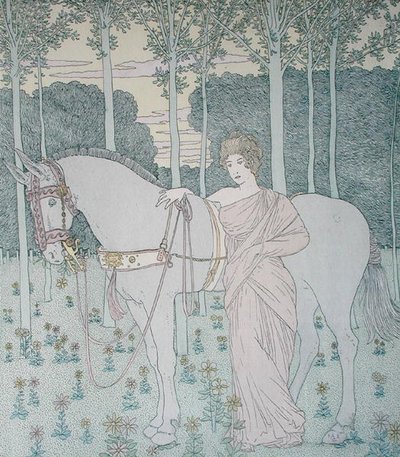 Nausicaa, illustration du Livre 6 de l