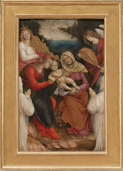 Madone et Enfant, Sainte Anne et Donateurs, 1508-09 - Gaudenzio Ferrari
