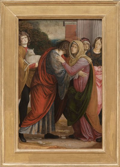Rencontre à la Porte Dorée, 1508-09 - Gaudenzio Ferrari