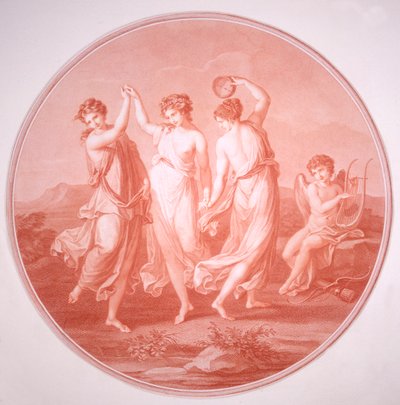 Les Trois Grâces et Cupidon - Gavrila Ivanovitch Scorodomoff
