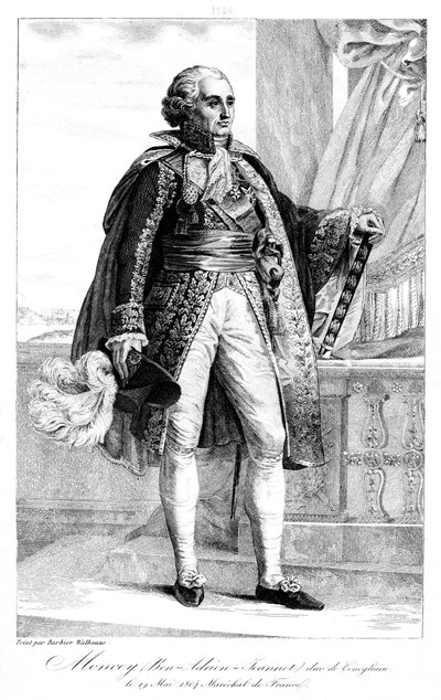 Bon Adrien Jeannot de Moncey 1754-1842, maréchal de France, 1839 - Geille