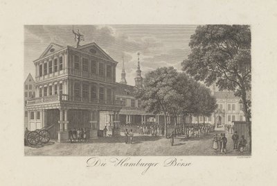 La Vieille Bourse à Hambourg - Geissler