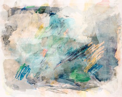 Abstrait bleu-vert serein - Gemma Bardot