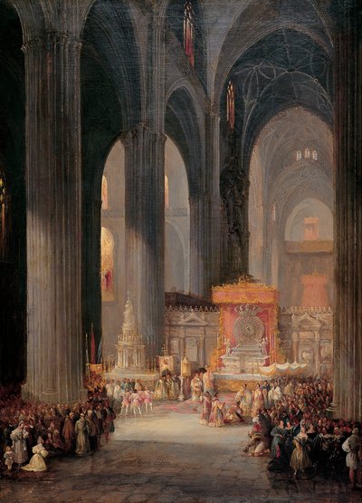 La procession du Corpus Christi à l