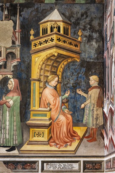 La Salle des Arts Libéraux et des Planètes - Gentile da Fabriano