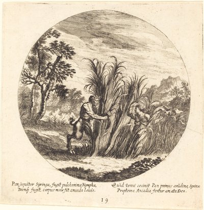 Pan et Syrinx - Georg Andreas Wolfgang the Elder
