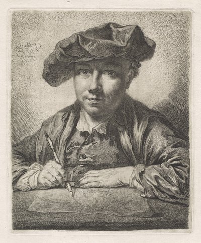 Autoportrait - Georg Friedrich Schmidt