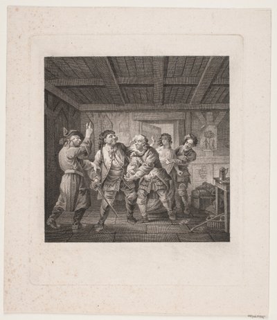 Illustration des comédies de Holberg - Georg Haas