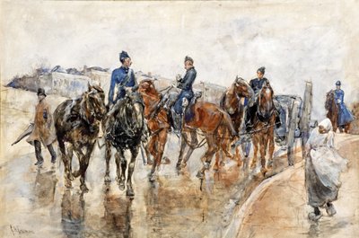 Retour des manœuvres - Georg Hendrik Breitner