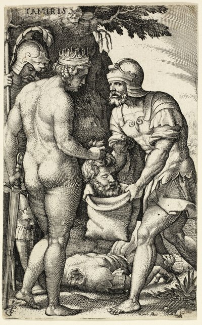 Tamiris, des Héroïnes Grecques - Georg Pencz