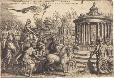 Le Triomphe de la Chasteté - Georg Pencz