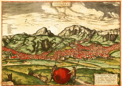 Paysans avec un grand tonneau de vin - Georg and Hogenberg Franz (1535 90) Braun