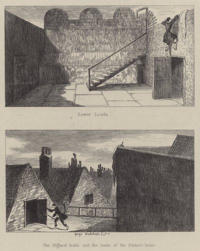 Illustration pour Jack Sheppard - George (after) Cruikshank