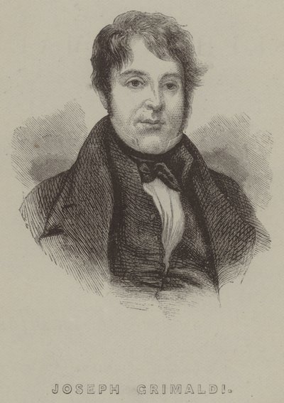 Joseph Grimaldi - George (after) Cruikshank