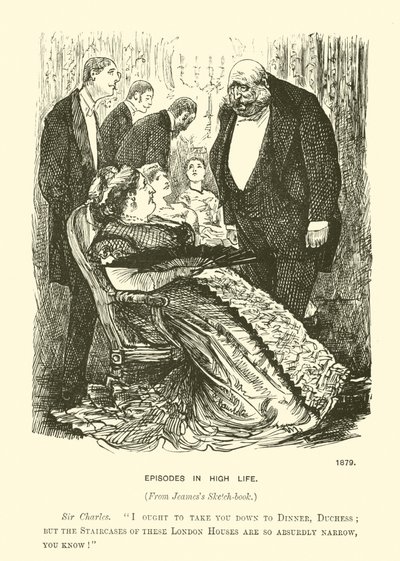 Épisodes dans la haute société - George (after) Du Maurier