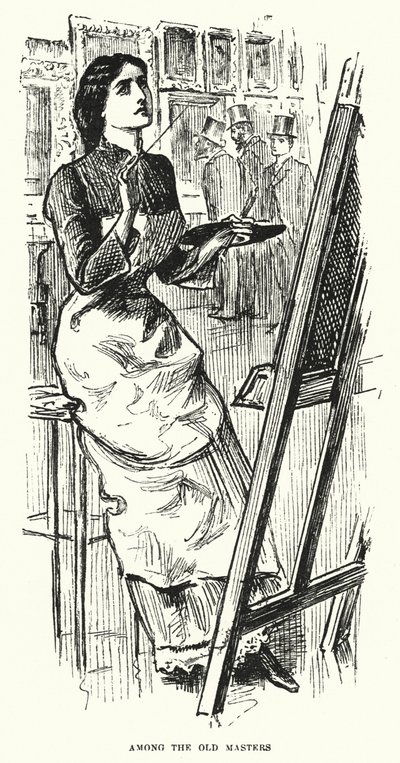 Illustration pour Trilby de George du Maurier - George (after) Du Maurier