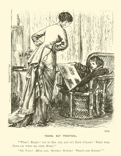 Jeune, mais pratique - George (after) Du Maurier