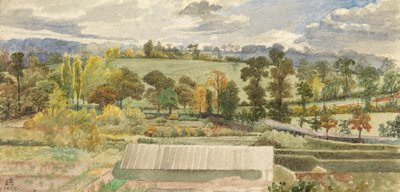 Kilburn en direction de Hampstead, 1858 - George Adolphus Storey