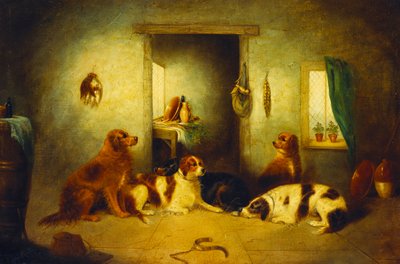En attendant le maître, 1870 - George Armfield