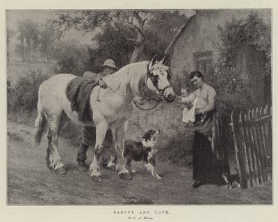 Travail et amour - George Augustus Holmes