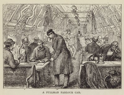 Un wagon-salon Pullman - George Augustus Sala