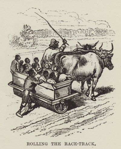 Rouler la piste de course - George Augustus Sala