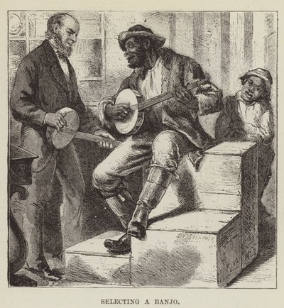 Choisir un banjo - George Augustus Sala