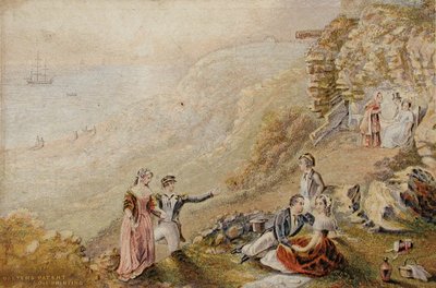 Le « Siège des amoureux », Hastings - George Baxter