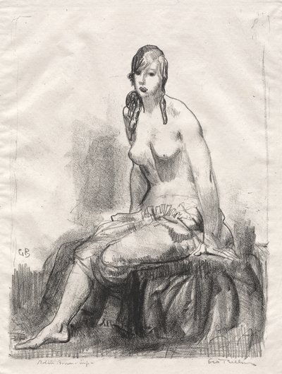 Le matin, croquis de nu - George Bellows