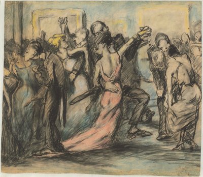 Society Ball [verso] - George Bellows