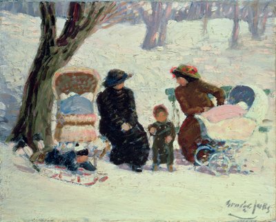 Nourrices, High Bridge Park - George Benjamin Luks