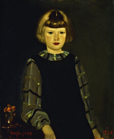 Portrait de Mlle Ruth Breslin - George Benjamin Luks