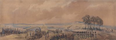 Troupes retournant au camp à Chobham - George Bryant Campion