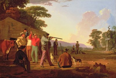 Tir pour le Bœuf, 1850 - George Caleb Bingham